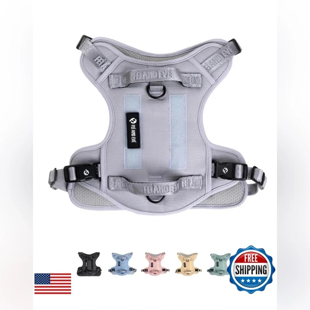 NWT New Edition, Fei and Eve Classic Dog Harness - Quick-Release Buckles size S